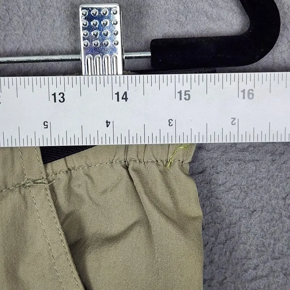 The North Face Pants Mens 32x30 Beige Cordura Nylon Hiking Cargo Stow Belted